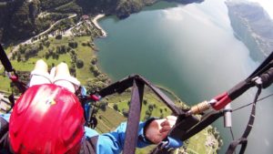 Paragliding Ledro meer