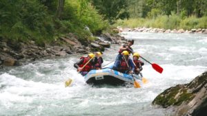 Rafting Dolomieten Italië