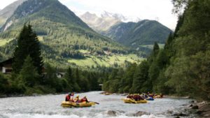 Dolomieten Rafting zuid Tirol