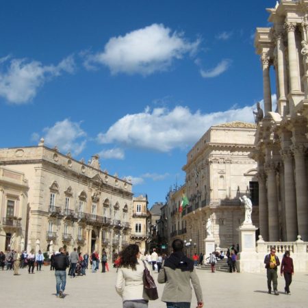 Sicilie Siracusa piazza