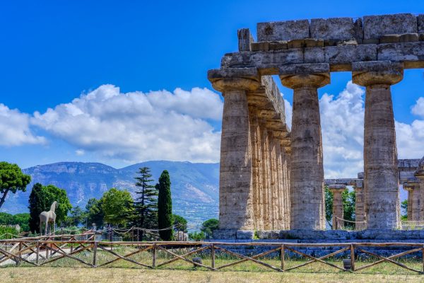 Tempel Paestum - rondreis Napels Amalfikust